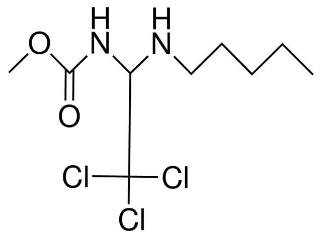METHYL N-(1-(PENTYLAMINO)-2,2,2-TRICHLOROETHYL)CARBAMATE
