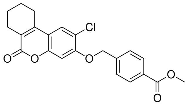 METHYL 4-{[(2-CHLORO-6-OXO-7,8,9,10-TETRAHYDRO-6H-BENZO[C]CHROMEN-3-YL)OXY]METHYL}BENZOATE