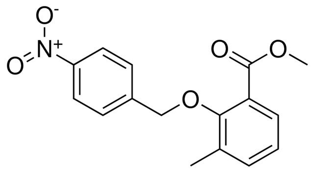 METHYL 3-METHYL-2-((4-NITROBENZYL)OXY)BENZOATE