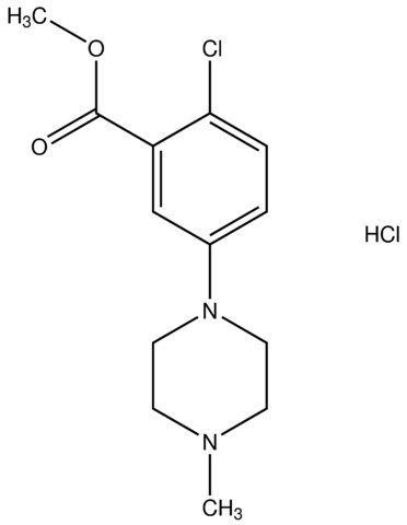 methyl 2-chloro-5-(4-methyl-1-piperazinyl)benzoate hydrochloride