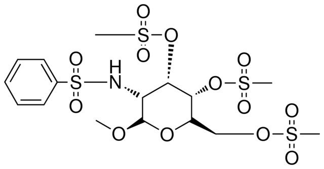 METHYL 2-DEOXY-3,4,6-TRIS-O-(METHYLSULFONYL)-2-[(PHENYLSULFONYL)AMINO]-BETA-D-ALLOPYRANOSIDE