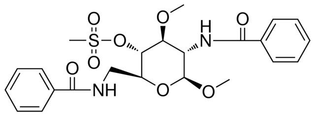 METHYL 2,6-BIS(BENZOYLAMINO)-2,6-DIDEOXY-3-O-METHYL-4-O-(METHYLSULFONYL)-BETA-L-GLUCOPYRANOSIDE