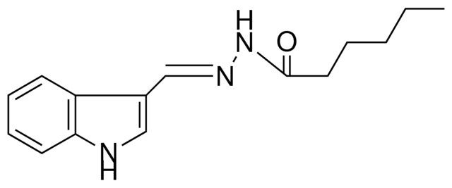 HEXANOIC ACID (1H-INDOL-3-YLMETHYLENE)-HYDRAZIDE