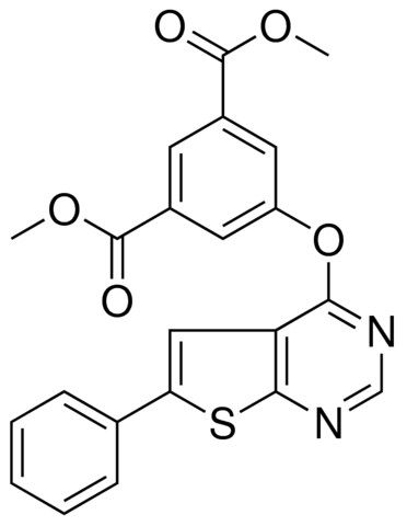 DIMETHYL 5-((6-PHENYLTHIENO(2,3-D)PYRIMIDIN-4-YL)OXY)ISOPHTHALATE