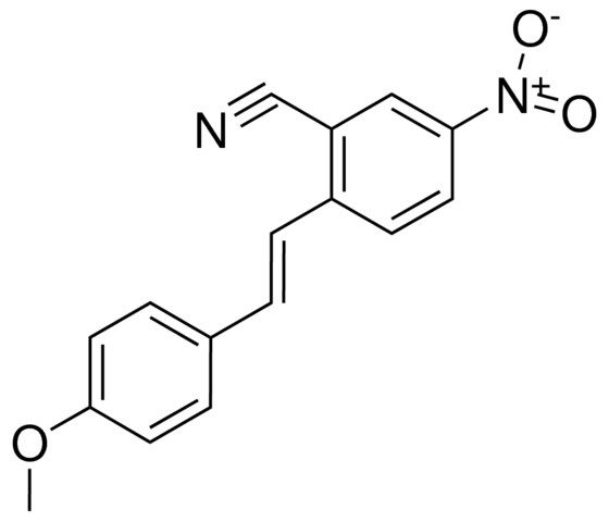 ALPHA-(4-METHOXYBENZYLIDENE)-5-NITRO-O-TOLUNITRILE