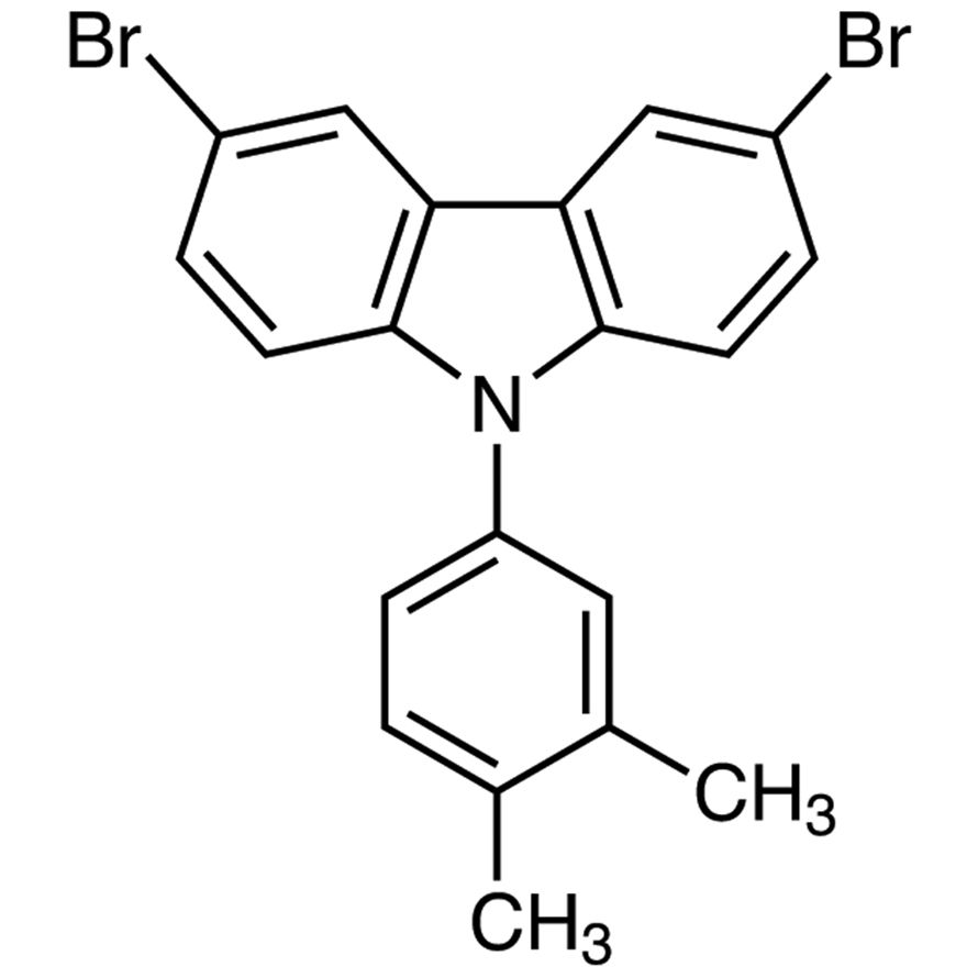 3,6-Dibromo-9-(3,4-dimethylphenyl)-9H-carbazole