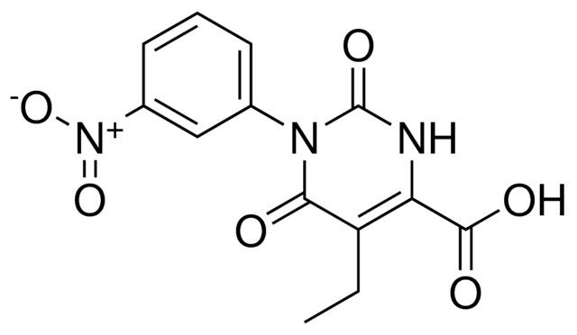 5-ETHYL-1-(3-NITRO-PH)-2,6-DIOXO-1,2,3,6-TETRAHYDRO-PYRIMIDINE-4-CARBOXYLIC ACID