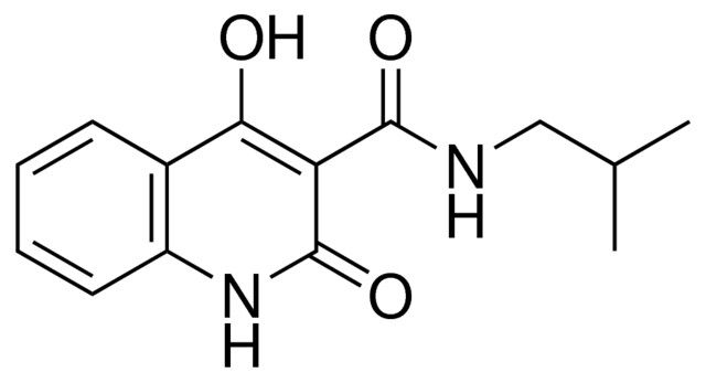 4-HYDROXY-2-OXO-1,2-DIHYDRO-QUINOLINE-3-CARBOXYLIC ACID ISOBUTYL-AMIDE