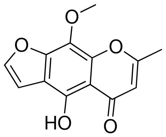 4-hydroxy-9-methoxy-7-methyl-5H-furo[3,2-g]chromen-5-one