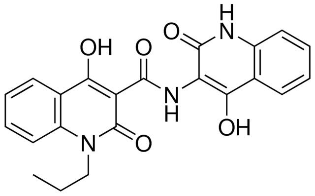 4-HYDROXY-N-(4-HYDROXY-2-OXO-1,2-DIHYDRO-3-QUINOLINYL)-2-OXO-1-PROPYL-1,2-DIHYDRO-3-QUINOLINECARBOXAMIDE