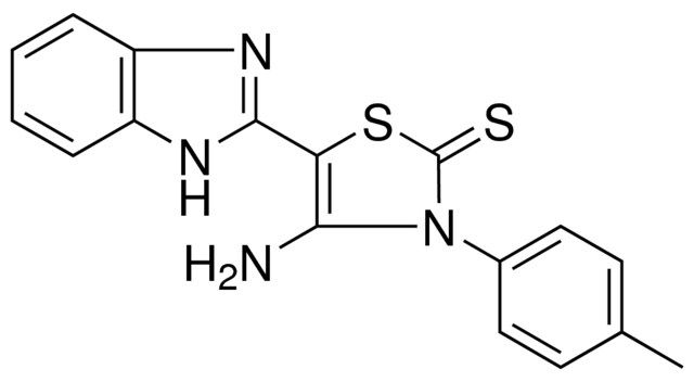 4-AMINO-5-(1H-BENZIMIDAZOL-2-YL)-3-(4-METHYLPHENYL)-1,3-THIAZOLE-2(3H)-THIONE
