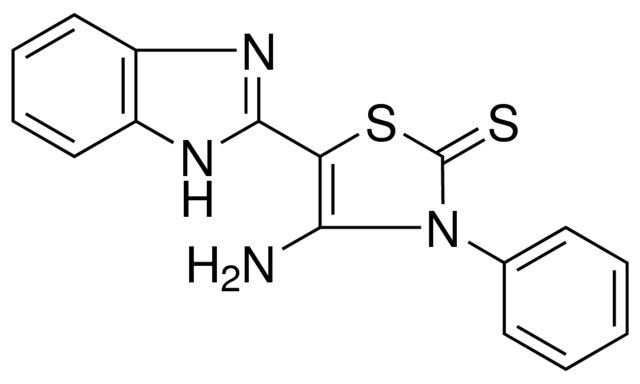 4-AMINO-5-(1H-BENZIMIDAZOL-2-YL)-3-PHENYL-1,3-THIAZOLE-2(3H)-THIONE