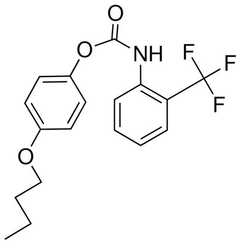 4-BUTOXYPHENYL N-(2-(TRIFLUOROMETHYL)PHENYL)CARBAMATE