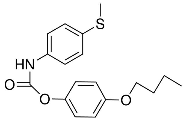 4-BUTOXYPHENYL N-(4-(METHYLTHIO)PHENYL)CARBAMATE