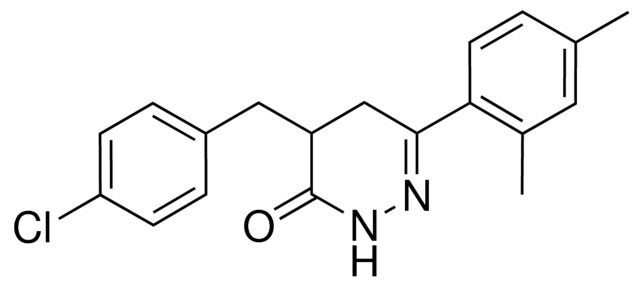 4-(4-CHLOROBENZYL)-6-(2,4-DIMETHYLPHENYL)-4,5-DIHYDRO-3(2H)-PYRIDAZINONE