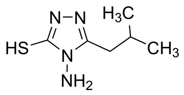 4-Amino-5-isobutyl-4<i>H</i>-1,2,4-triazol-3-yl hydrosulfide