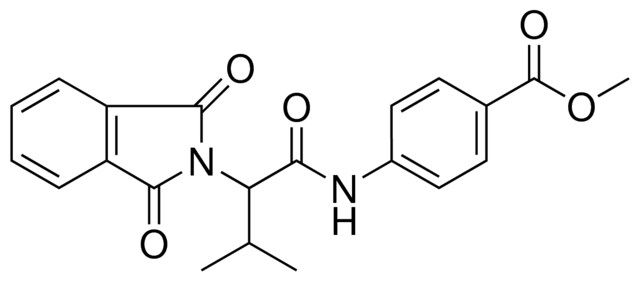 4-(2-(1,3-DIOXO-1,3-2H-ISOINDOL-2-YL)-3-ME-BUTYRYLAMINO)-BENZOIC ACID ME ESTER