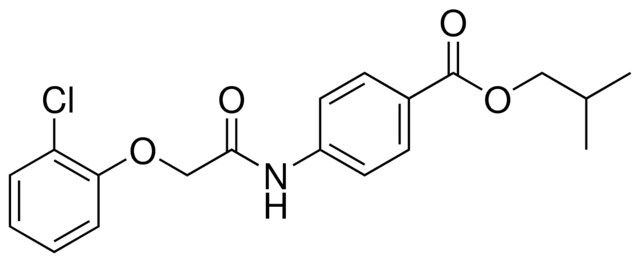4-(2-(2-CHLORO-PHENOXY)-ACETYLAMINO)-BENZOIC ACID ISOBUTYL ESTER