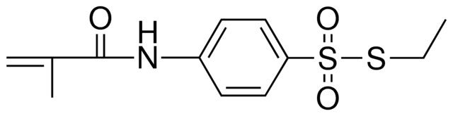 4-(2-METHYL-ACRYLOYLAMINO)-BENZENETHIOSULFONIC ACID S-ETHYL ESTER