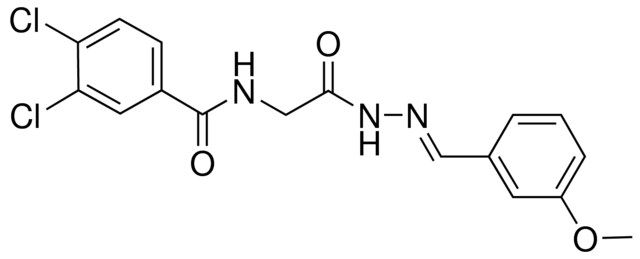 3,4-DICHLORO-N-(2-(2-(3-METHOXYBENZYLIDENE)HYDRAZINO)-2-OXOETHYL)BENZAMIDE