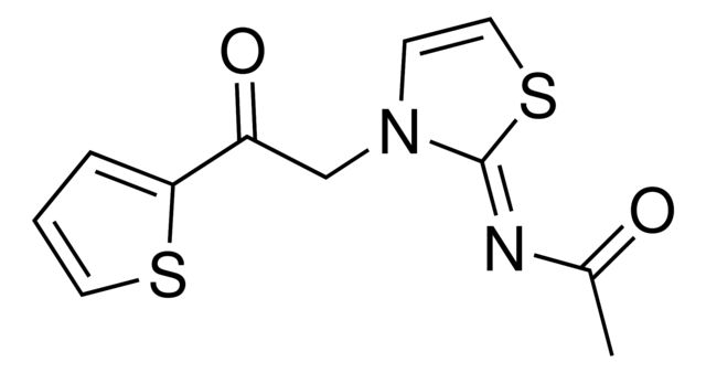 N-((2Z)-3-[2-Oxo-2-(2-thienyl)ethyl]-1,3-thiazol-2(3H)-ylidene)acetamide