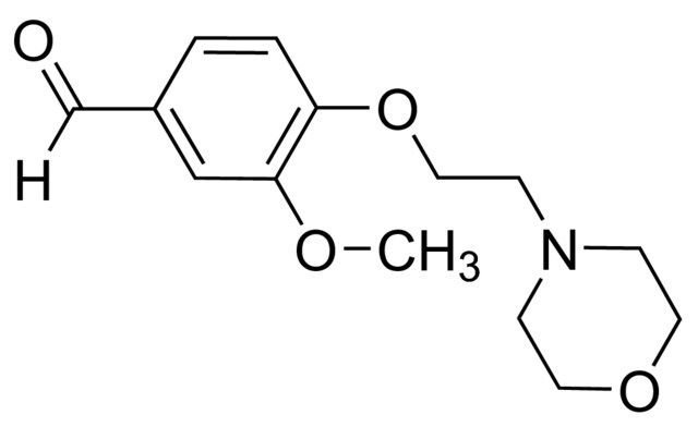 3-Methoxy-4-[2-(4-morpholinyl)ethoxy]benzaldehyde
