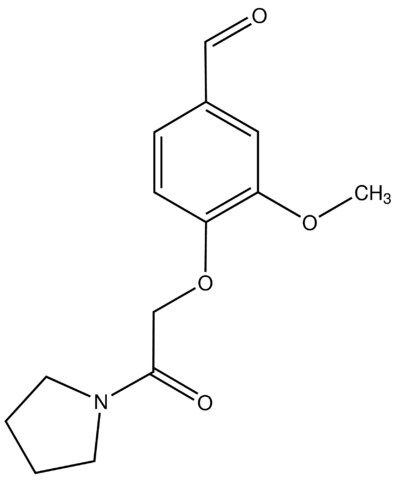 3-Methoxy-4-(2-oxo-2-pyrrolidin-1-ylethoxy)benzaldehyde