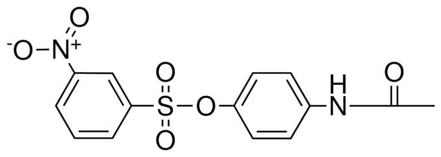 3-NITRO-BENZENESULFONIC ACID 4-ACETYLAMINO-PHENYL ESTER
