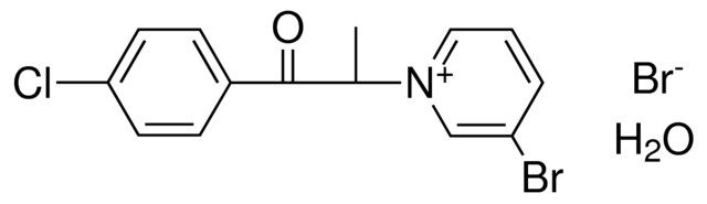 3-BROMO-1-(2-(4-CHLORO-PHENYL)-1-METHYL-2-OXO-ETHYL)-PYRIDINIUM, BROMIDE HYDRATE