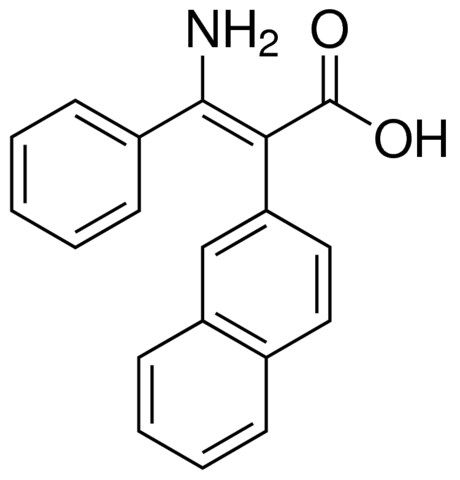 3-AMINO-2-(2-NAPHTHYL)-3-PHENYL-2-PROPENOIC ACID