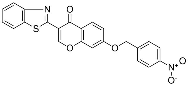 3-BENZOTHIAZOL-2-YL-7-(4-NITRO-BENZYLOXY)-CHROMEN-4-ONE