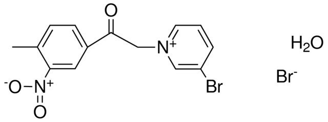 3-BROMO-1-(2-(4-METHYL-3-NITRO-PHENYL)-2-OXO-ETHYL)-PYRIDINIUM, BROMIDE HYDRATE