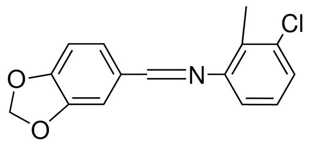 3-CHLORO-N-PIPERONYLIDENE-ORTHO-TOLUIDINE