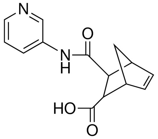 3-(N-(3-PYRIDYL)CARBAMOYL)-5-NORBORNENE-2-CARBOXYLIC ACID