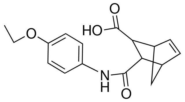 3-(N-(4-ETHOXYPHENYL)CARBAMOYL)BICYCLO(2.2.1)HEPT-5-ENE-2-CARBOXYLIC ACID