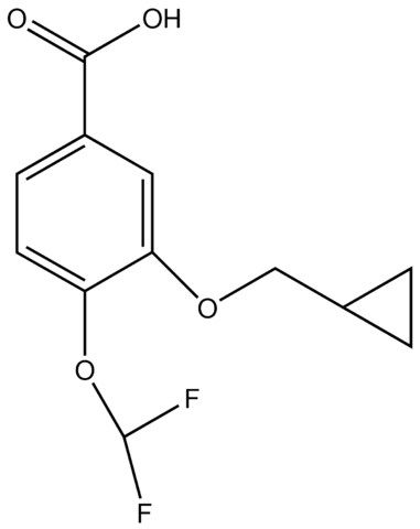 3-(Cyclopropylmethoxy)-4-(difluoromethoxy)benzoic Acid