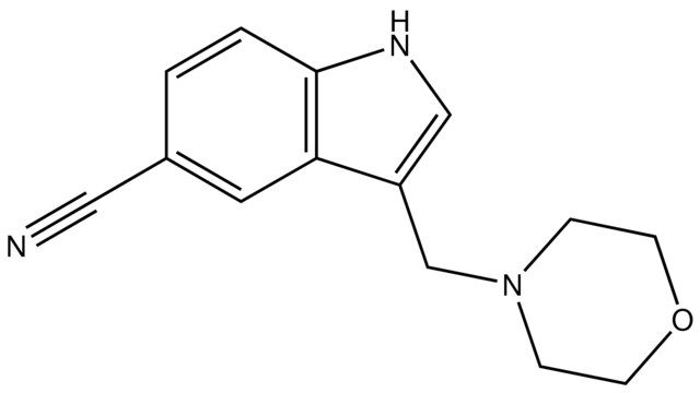 3-(morpholinomethyl)-1H-indole-5-carbonitrile