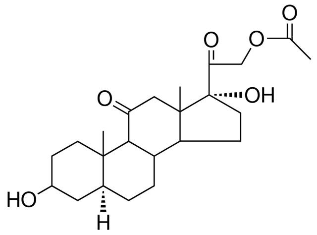 3-BETA,17-ALPHA-DIHYDROXY-11,20-DIOXO-5-ALPHA-PREGNAN-21-YL ACETATE
