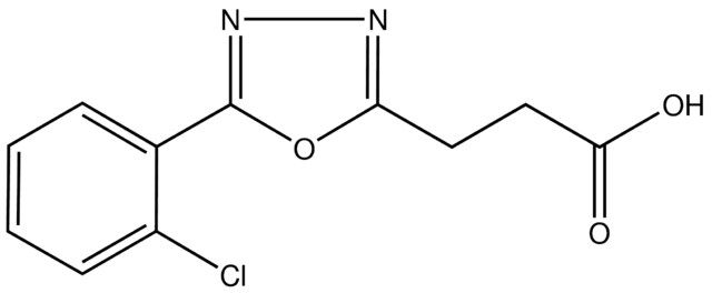 3-(5-(2-Chlorophenyl)-1,3,4-oxadiazol-2-yl)propanoic acid