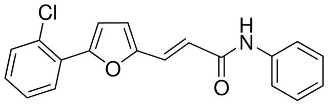 3-(5-(2-CHLOROPHENYL)-2-FURYL)-N-PHENYL-2-PROPENAMIDE