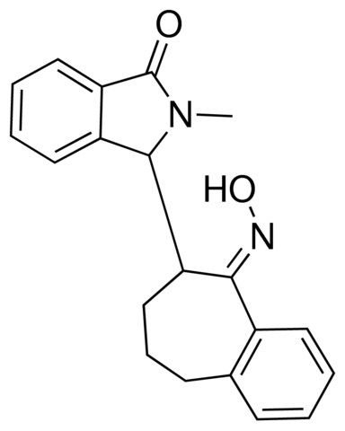 3-(9-HYDROXYIMINO-6,7,8,9TETRAHYDRO-5H-BENZOCYCLOHEPTEN8YL)2METHYL1ISOINDOLINONE