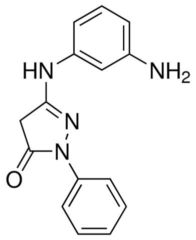 3-(3-AMINOPHENYLAMINO)-1-PHENYL-2-PYRAZOLIN-5-ONE