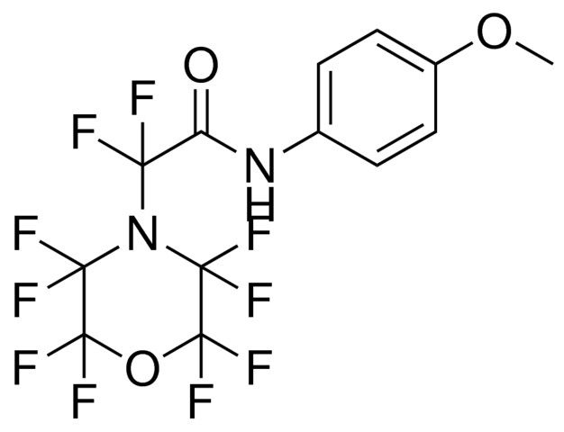 2,2-DIFLUORO-N-(4-MEO-PH)2-(2,2,3,3,5,5,6,6-OCTAFLUORO-MORPHOLIN-4-YL)-ACETAMIDE