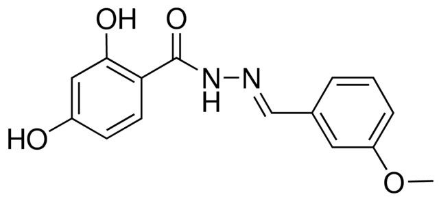 2,4-DIHYDROXY-N'-(3-METHOXYBENZYLIDENE)BENZOHYDRAZIDE