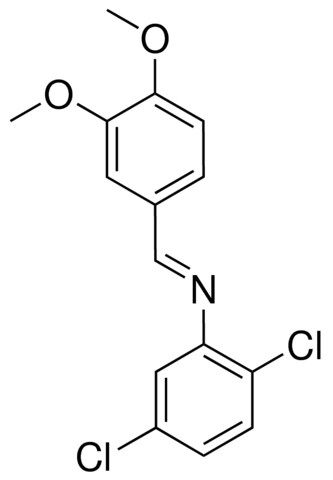 2,5-DICHLORO-N-(VERATRYLIDENE)ANILINE