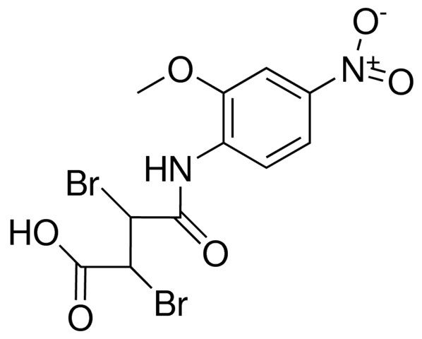 2,3-DIBROMO-2'-METHOXY-4'-NITROSUCCINANILIC ACID