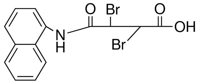 2,3-DIBROMO-N-(1-NAPHTHYL)SUCCINAMIC ACID