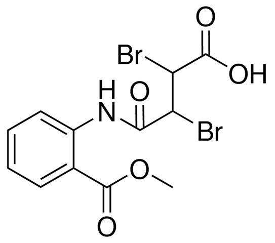 2,3-DIBROMO-3-(2-(METHOXYCARBONYL)PHENYLCARBAMOYL)PROPIONIC ACID