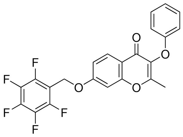 2-METHYL-7-(2,3,4,5,6-PENTAFLUORO-BENZYLOXY)-3-PHENOXY-CHROMEN-4-ONE