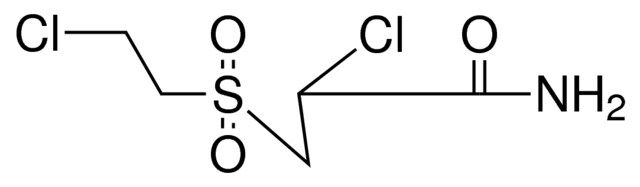 2-CHLORO-3-(2-CHLORO-ETHANESULFONYL)-PROPIONAMIDE
